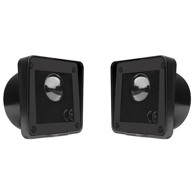Fotocellula da Incasso per Cancelli 12-36V IP54 Portata 25m | Set Tx+Rx Ø60mm | NOLOGO ZOOMZ1I